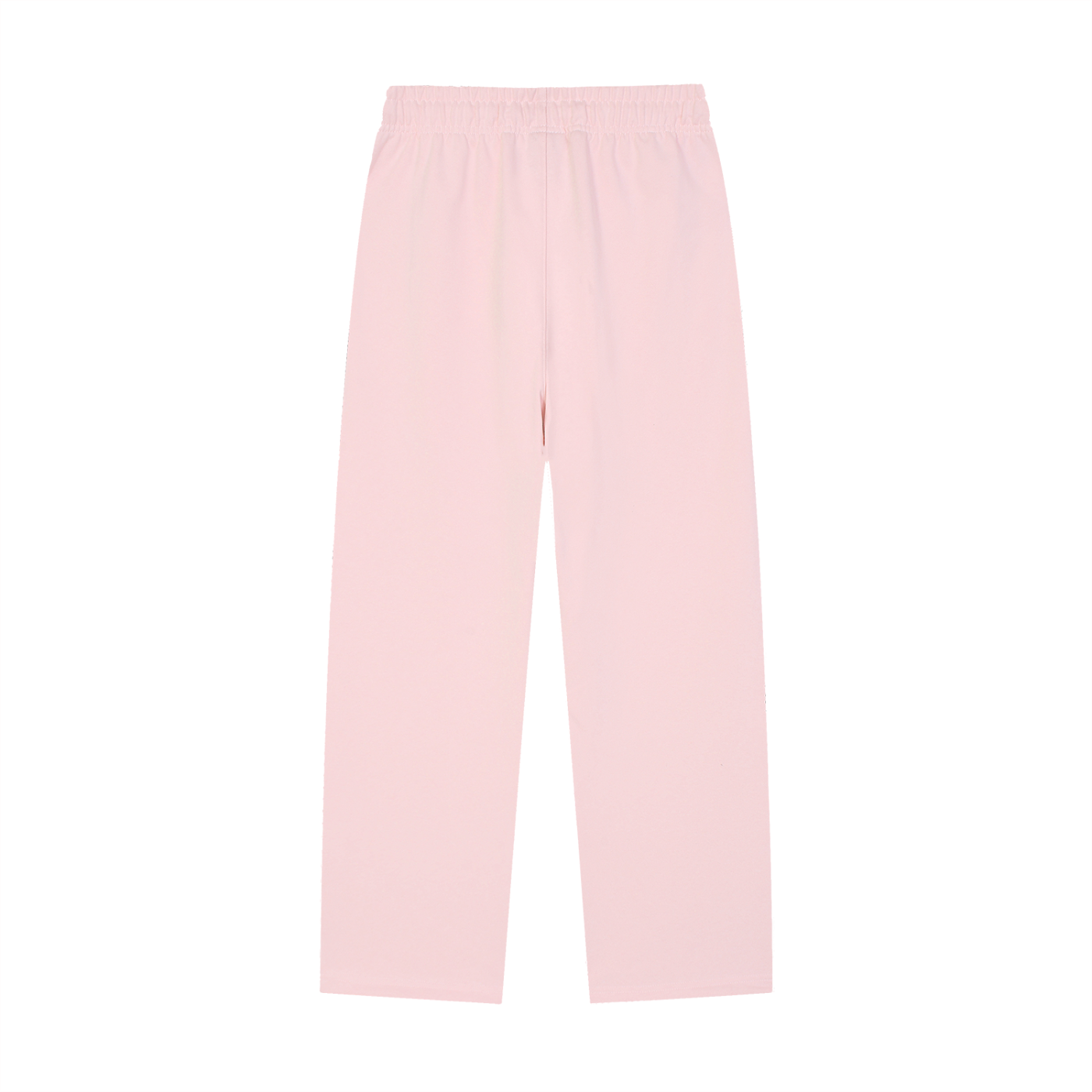 Solid Color Straight-Leg  winterized Sweatpants