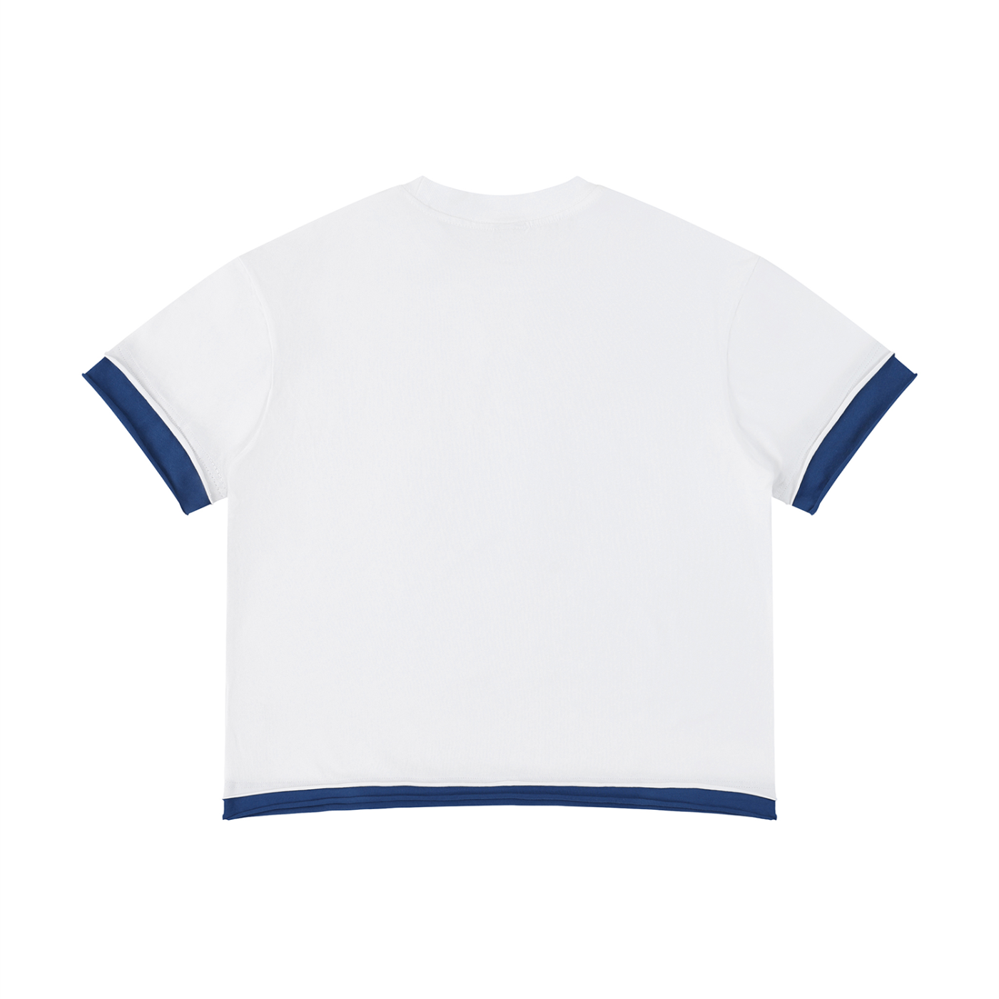 Unisex Boxy Color Block T-Shirt