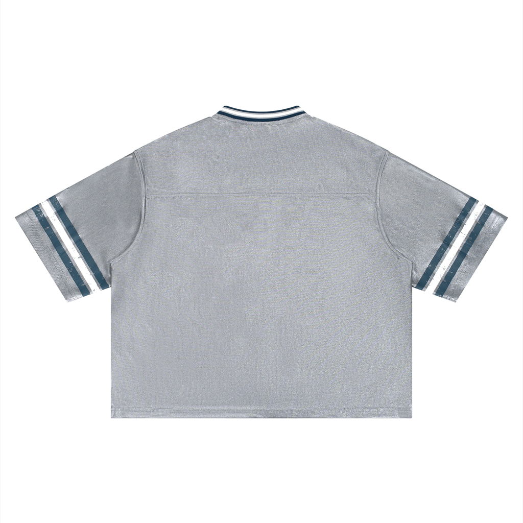 Unisex Boxy Striped Soccer Jersey