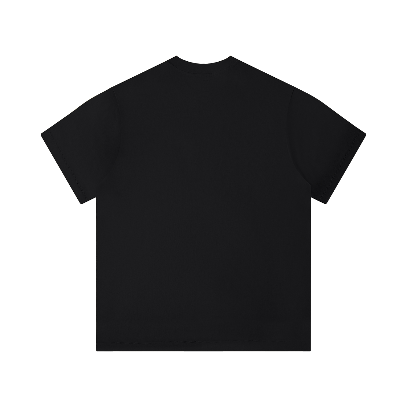 Unisex Solid Color Boxy T-Shirt