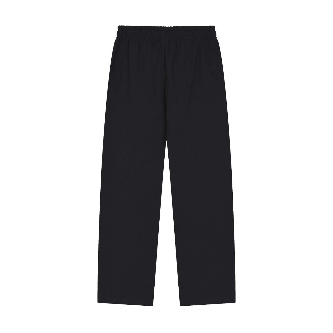 Solid Color Straight-Leg  winterized Sweatpants