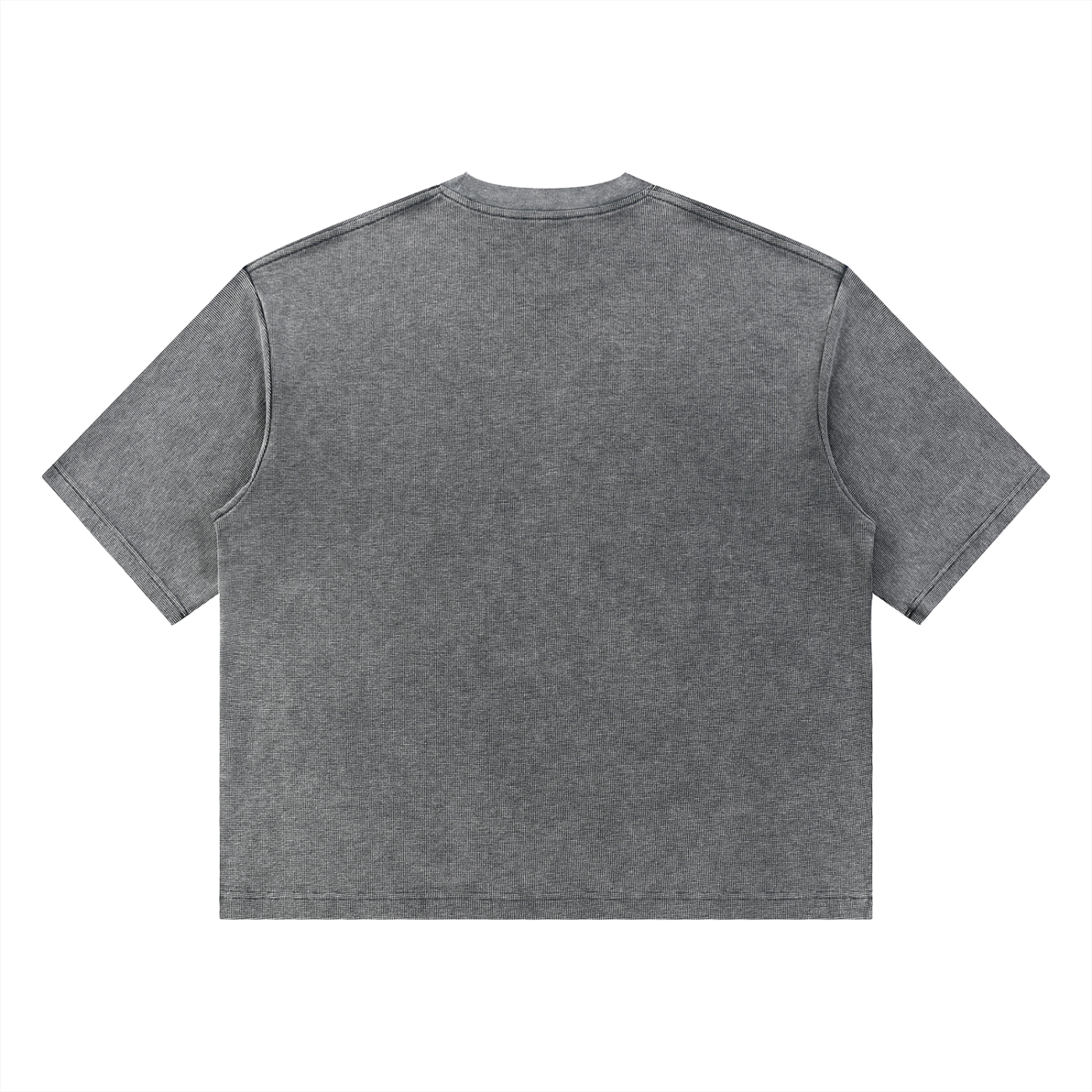 Unisex Mineral Wash Waffle Boxy T-Shirt