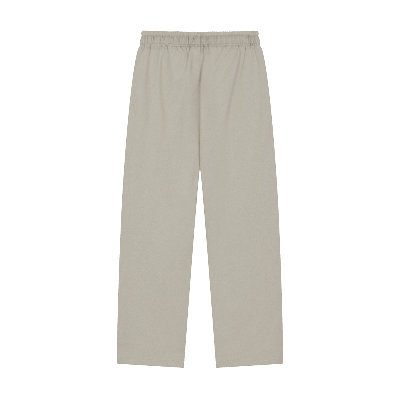 Solid Color Straight-Leg  winterized Sweatpants