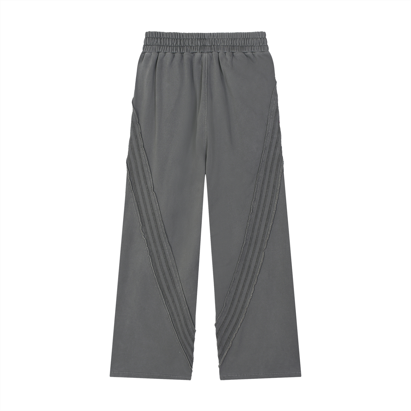 Winterized Snow Washed Tape Raw Edge Sweatpants