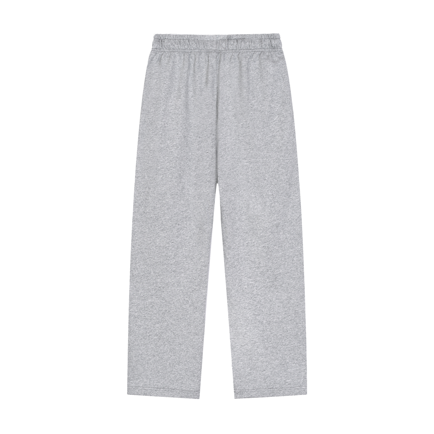 Solid Color Straight-Leg  winterized Sweatpants