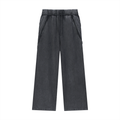 Winterized Snow Washed Tape Raw Edge Sweatpants