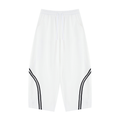 Unisex Wide Leg Piping Sweatpants