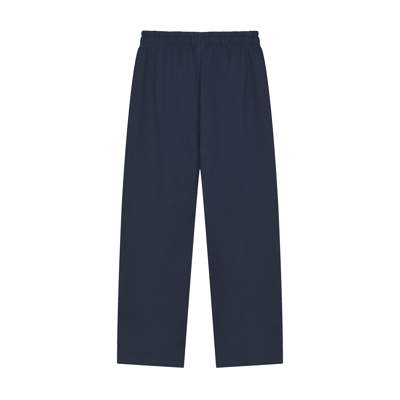 Solid Color Straight-Leg  winterized Sweatpants
