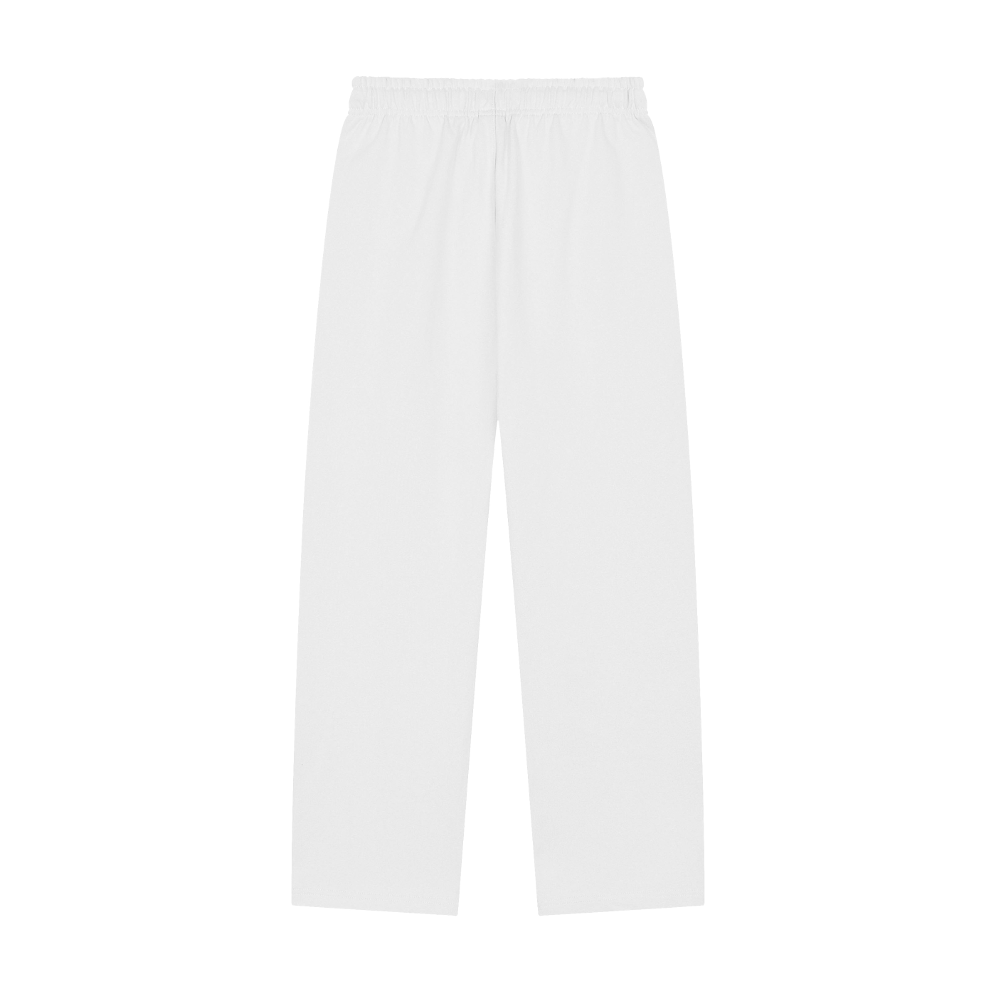 Solid Color Straight-Leg  winterized Sweatpants