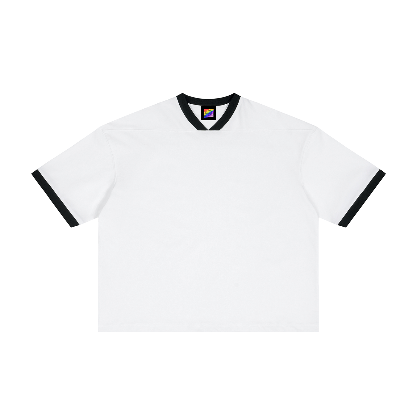 Unisex Color Block Boxy T-Shirt