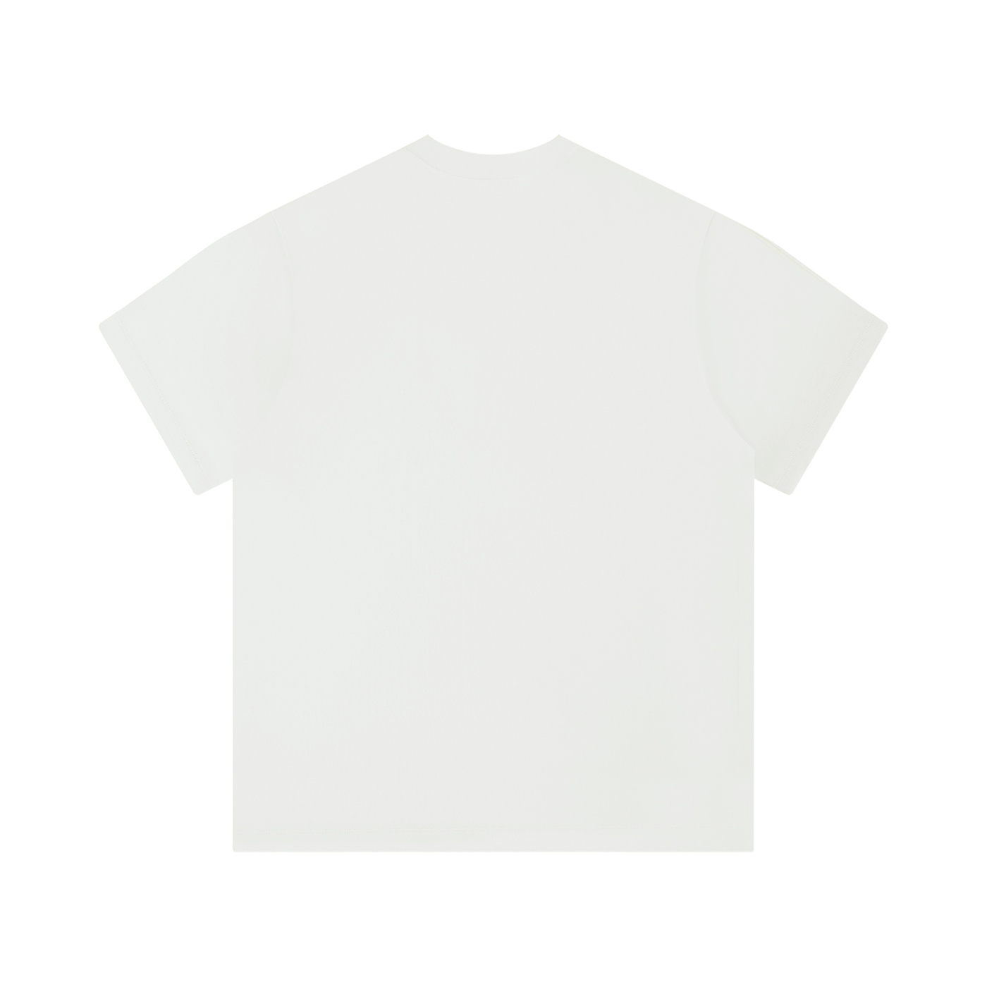 Unisex Solid Color Boxy T-Shirt